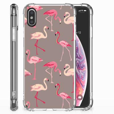 Apple iPhone X | Xs Case Anti-shock Flamingo Apple iPhone X | Xs Case Anti-shock Flamingo