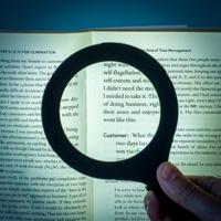 Vergrootglas met verlichting