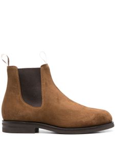 Scarosso bottines chelsea William III en daim - Marron