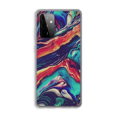 Chameleon Sun: Samsung Galaxy A72 Transparant Hoesje