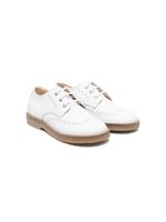 Gallucci Kids richelieus en cuir à lacets - Blanc