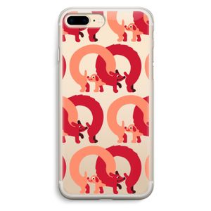 Dogs: iPhone 7 Plus Transparant Hoesje