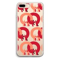 Dogs: iPhone 7 Plus Transparant Hoesje