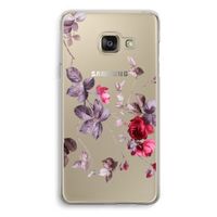 Mooie bloemen: Samsung A3 (2017) Transparant Hoesje