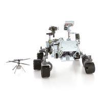 Metal Earth Mars Rover Perseverance & Ingenuity helicopter Shuttlemodel Montagekit - thumbnail
