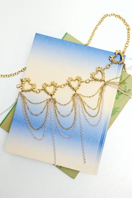 Gouden schakelriem - YELLOW - U