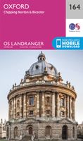 Wandelkaart - Topografische kaart 164 Landranger Oxford, Chipping Norton & Bicester | Ordnance Survey - thumbnail