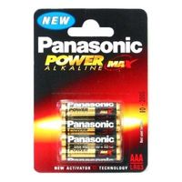Panasonic Batterijen AAA 4 St. Panasonic Batterijen AAA 4 St.