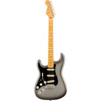 Fender American Professional II Stratocaster LH Mercury MN linkshandige elektrische gitaar met koffer