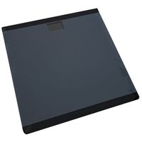 Personenweegschaal - digitaal - zwart - glas - tot 180 kg   -