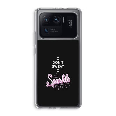 Sparkle quote: Xiaomi Mi 11 Ultra Transparant Hoesje