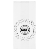 Zak | Snackzak | Ersatzpapier | Nr. 29 | 3 pond | 16/ 5x38cm | TASTY | wit | 5 kg