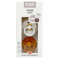 Bibs 1 Fopspeen Duo Haze/caramel 2
