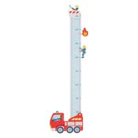 Goki houten groeimeter brandweer. 94cm Goki houten groeimeter brandweer. 94cm