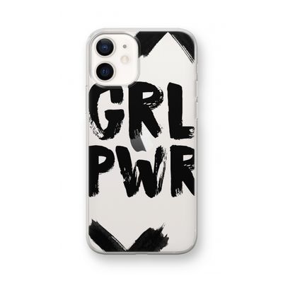 Girl Power #2: iPhone 12 mini Transparant Hoesje