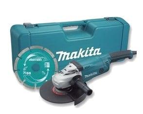 Makita GA9020KD | 230mm haakse slijper in koffer | + diamantschijf - GA9020KD_Diamantschijf
