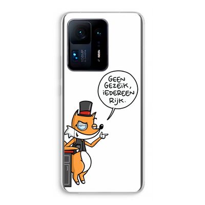 Geen Gezeik: Xiaomi Mi Mix 4 Transparant Hoesje