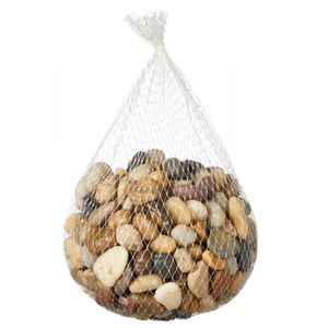 Kleurmix decoratie/hobby stenen/kiezelstenen klein 1 kilo   -