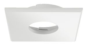 LED afdekring wit RAL 9003 vierkant voor LED inbouwspot 2090 3090
