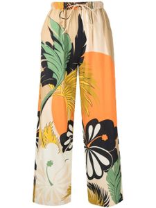 Bambah pantalon ample à fleurs - Multicolore