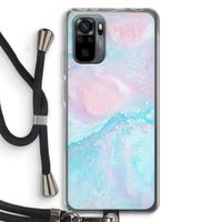 Fantasie pastel: Xiaomi Redmi Note 10 Pro Transparant Hoesje met koord