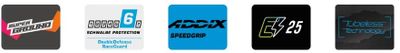 SCHWALBE Vouwband g-one allround super ground 28 x 1.70" / 45-622 mm - zwart