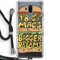 Big Macs Bigger Dreams: LG G7 Thinq Transparant Hoesje met koord