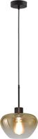 Masterlight HanglampGenua zwart met goud glas Ø 24cm - 2970-05-05-24