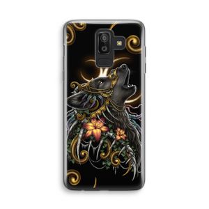 Huilende Wolf: Samsung Galaxy J8 (2018) Transparant Hoesje