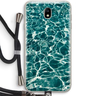 Weerkaatsing water: Samsung Galaxy J7 (2017) Transparant Hoesje met koord