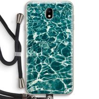 Weerkaatsing water: Samsung Galaxy J7 (2017) Transparant Hoesje met koord