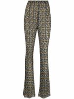 Philosophy Di Lorenzo Serafini pantalon à fleurs - Marron