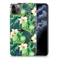 Apple iPhone 11 Pro Max TPU Case Orchidee Groen