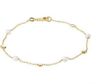 TFT Armband Goud Parel 1,1 mm 17 - 19 cm