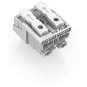 WAGO 294-5002 WAGO GmbH & Co. KG Netaansluitingsklem Flexibel: - Massief: 0.5-1.5 mm² Aantal polen: 2 1000 stuk(s) Wit