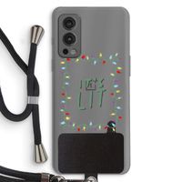 It's Lit: OnePlus Nord 2 5G Transparant Hoesje met koord It's Lit: OnePlus Nord 2 5G Transparant Hoesje met koord