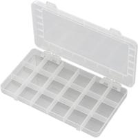 TRU COMPONENTS PP18-01 Assortimentsdoos (l x b x h) 195 x 100 x 13 mm Aantal vakken: 18 Vaste onderverdeling Inhoud 1 stuk(s)