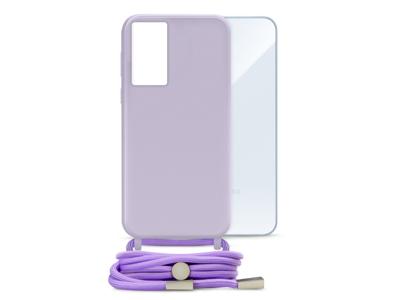 Mobilize Mobilize Lanyard Gelly Case for Samsung Galaxy A55 5G Pastel Purple