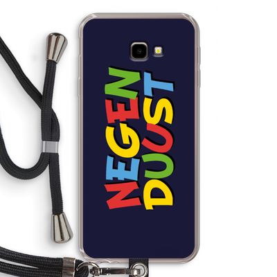 90's One: Samsung Galaxy J4 Plus Transparant Hoesje met koord
