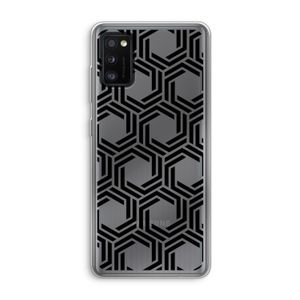 Geometrisch patroon: Samsung Galaxy A41 Transparant Hoesje