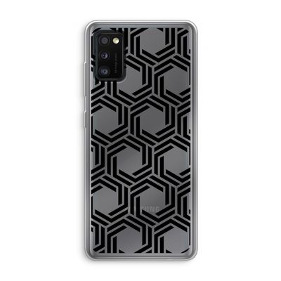 Geometrisch patroon: Samsung Galaxy A41 Transparant Hoesje