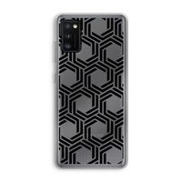Geometrisch patroon: Samsung Galaxy A41 Transparant Hoesje