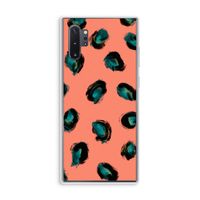 Pink Cheetah: Samsung Galaxy Note 10 Plus Transparant Hoesje