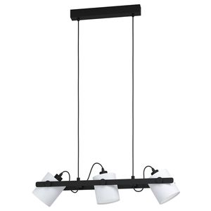 EGLO Hornwood hangende plafondverlichting E27 28 W Zwart, Wit