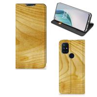 OnePlus Nord N10 5G Book | Wallet Case | Licht Hout