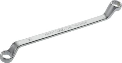 HAZET Dubbele ringsleutel 630-16X17 · Buitentwaalfkant tractieprofiel · SW 16 x 17 mm
