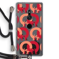 Dogs: Sony Xperia XZ2 Transparant Hoesje met koord