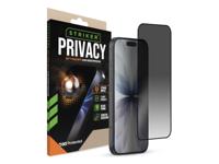 Striker Striker D3O Xtreme Impact Privacy Glass Screen Protector - Black Frame - Apple iPhone 16 Pro/17/17 Pro