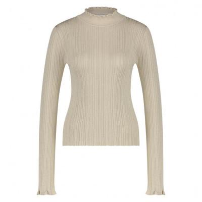 In Shape - Beige | Dames | Top | Beige | M | regular | Kamst mode