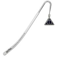 Harry Potter Bookmark Deathly Hallows (Silver Plated) - thumbnail